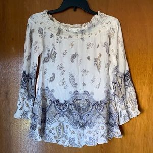 Flowy bohemian shirt